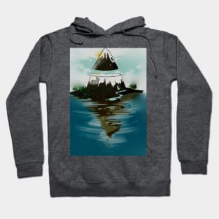 Flooded mountain Hoodie